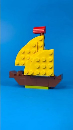 LEGO Sailing Ship | Easy Build with Lego Classic
