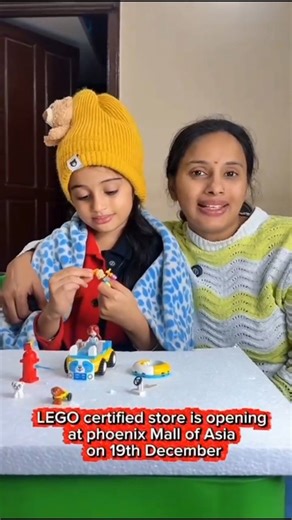 Sarika Siri K on Instagram: "👉🏼This Christmas, magic comes brick by brick 🎄🧱 Mrudini’s love for LEGO just got bigger as the LEGO® Certified Store opens in Bengaluru on 19th December at Phoenix Mall of Asia, Hebbal ✨ ✨ Show your bill & enter the LEGO playground 💟 Collect stamps with your LEGO passport 👷‍♂️ Win 12 months of LEGO® sets FREE Creating memories, one build at a time #phoenixmallofasia #sarikasirik #babymrudini #karnataka #kannada #bangalore #momdaughter"