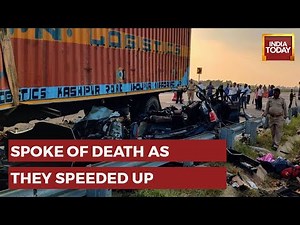 BMW Rams Into Truck Chasing 300kmph-Mark On Purvanchal Expressway; 4 Dead