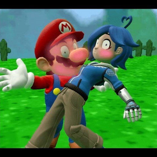 Mario x tari moments #smg4edit #marioxtari #badromance