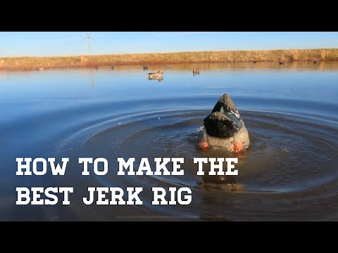 How to make the BEST Jerk Rig for Duck Hunting: Cheap DIY