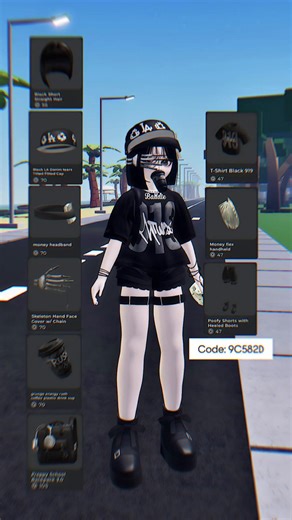Stylish Black Outfit Ideas for Roblox Players