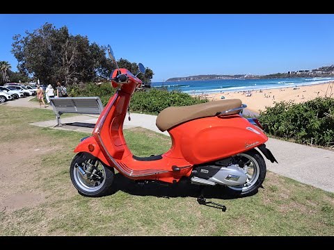 Vespa Primavera Scooter - Take a Virtual Tour and Test Ride