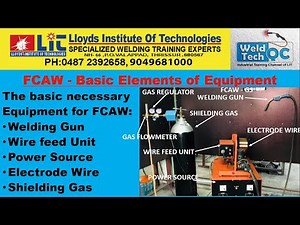 FCAW EQUIPMENT (FCAW - PART 2)