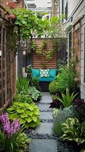 Small Garden Green Ideas 🌿 | Fresh Nature Look