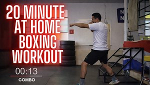20 minute at home boxing workout