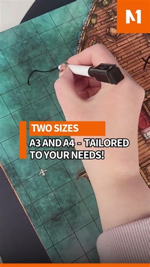 Draw, erase, repeat with Dry-erase RPG Books!