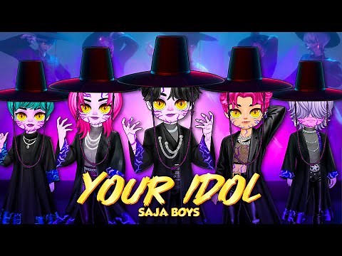 YOUR IDOL Looks for Saja Boys Group! K-Pop Demon Hunters Fashion | Best DIY Fashion Paper Dolls