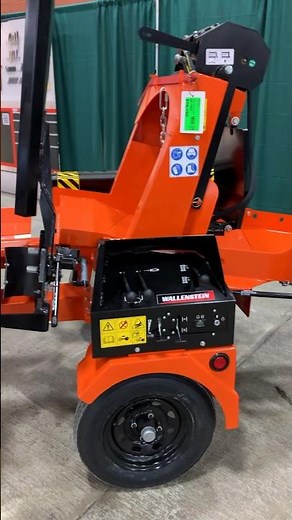 Firewood Processor | Wallenstein WP845 25 ton winch infeed towable