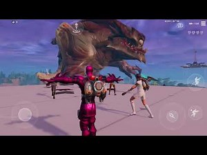 Fortnite robot vs monster event