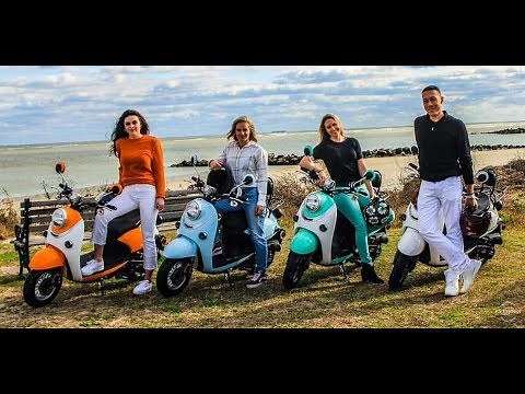 Bintelli Escape 49cc Scooter Moped for Sale - Loaded with tons of features!