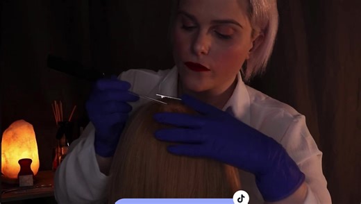 Relaxing ASMR Scalp Check & Treatment 🌿👩🏼‍⚕️😴 • Full version on YT (The ULTIMATE RELAXING ASMR Doctor Lice Check & Treatment) #asmr #asmrscalpcheck #asmrlice #asmrscalpscratching #bebravebeyouasmr