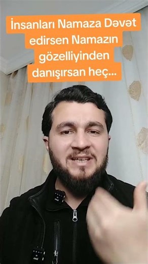 🌱🌺İnsanları Namaza Dəvət edirik Namazın gözəlliyindən danışırıq heç... (Sarxan Muradov) #sarxan