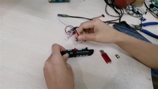 747dラジオオルゴールキットUSBmp3プレーヤー回路モジュール、fmトランスミッター付きカスタムポータブルスピーカーmp3プレーヤーデコーダーボード