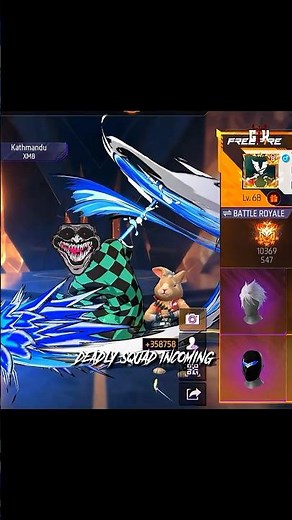 DEADLY SQUAD OF TGR GTK111 ⁉😈🦾 #shortsfeed #gtk111 #tondegamer #freefire