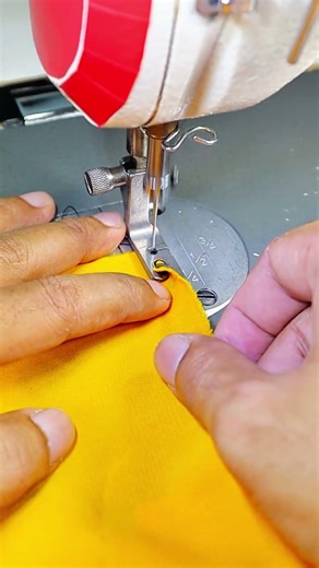 Easy Rolled Hem with Hemmer Foot