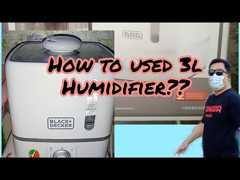 The Best Black and Decker 3L Humidifier | Humidifier how to used