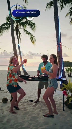 - 熱帶海灘派對氛圍 House del Caribe