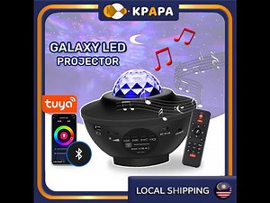 Galaxy Stary Light Projector Setup With Tuya Smart App Music kpapa