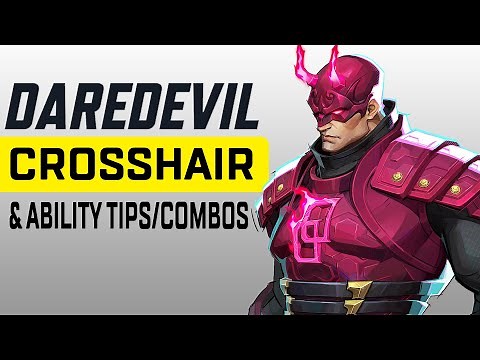 Daredevil Best Crosshair, Settings, And Combo Tips | Marvel Rivals