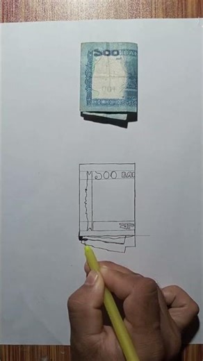 🥵 100 Taka 3D illusion realistic drawing challenge 😱 artist 😎#art #drawing #shorts #youtube #viral #