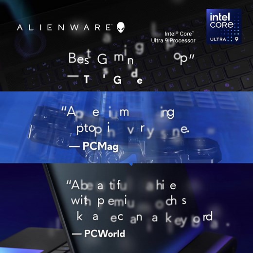 7.9K views · 11 reactions | Performance crowned. Praise earned. See what's being said about 16 Area-51. @Intel | Alienware | Facebook