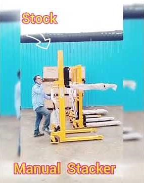 Manual Stacker Vimalnx – Material Handling Equipment Manufacturer in Pune