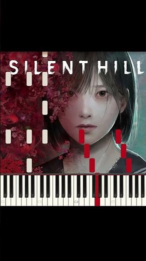 Does this part remind u of the song 'Silent Hill' too? #shorts #silenthillf #piano #tutorial #music