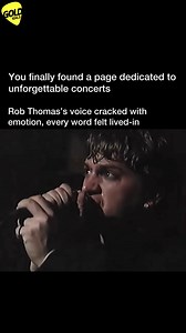 “3AM” by Matchbox Twenty gets us every single time. If you could see any song performed live, what’s your pick? 🎥 Instagram: @unforgettableconcerts | Gold