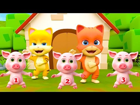 Chú Mèo Con - Con Chuột Nhắt - Heo Con | Nhạc Thiếu Nhi Hoạt Hình Vui Nhộn Con Mèo