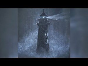 How to Draw a Lighthouse with White Charcoal on Black Paper