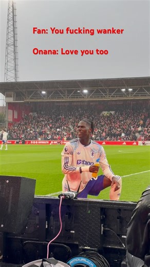 Nottingham Fan X Amadou Onana 😂🥶 #astonvilla #Nottingham forest #amadouonana #premierleague #avfc