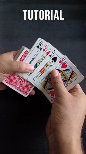 Let's Learn This Crazy Four Cards Magic Trick