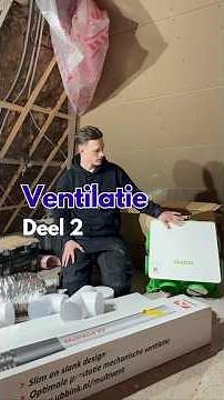 Ventilation part 2: Installing an MV box #duco #diy #renofaasie