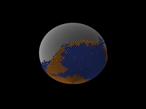 The Rayleigh-Taylor instability on a sphere