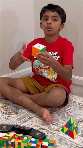 Even Scrambling Square-1 Is a Challenge! #like #shortsvideo #rubikscube #trending #fun