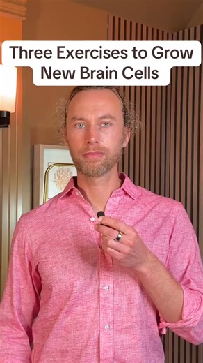 Three Exercises to Grow New Brain Cells. #brain #neurogenesis #braincells #exercise #bdnf #dualtaskexercise #robertlove #robertwblove | Robert Love