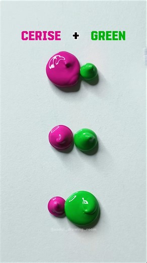 Amazing Colormixing Combination 💖💚 =?