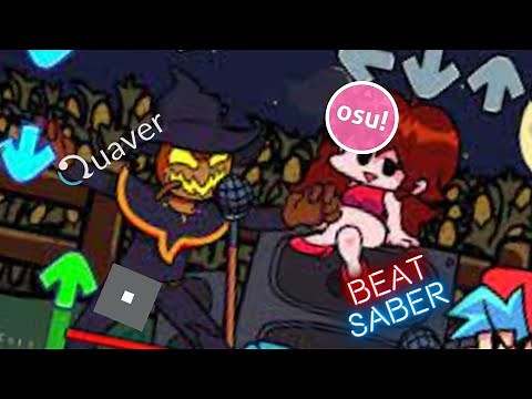 FNF Zardy - foolhardy but played in "every" rhythm game