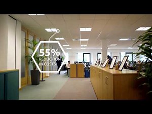 Philips LED Lighting Solution for E.ON Offices, UK
