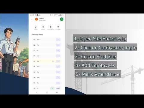 How to Check Payout in Site Haazri App | Salary & Advance Report