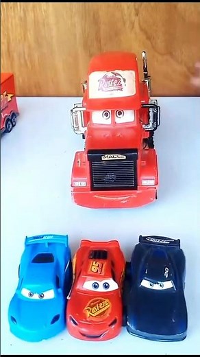 Yes Or No Toys, Pixar Cars, Truck Mcqueen Container #truck #toys #cars #mcqueen #pixarcars
