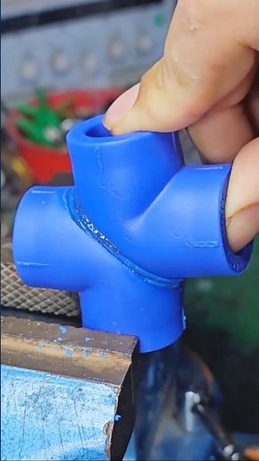 How to Join Two Plastic Pipes Easily 🤜 Strong PVC Pipe Joint Tutorial 🤙 #craft #outdoors #skills
