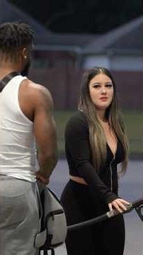 The way she looks at me 😍 #prank #aura #aurafarming #funny