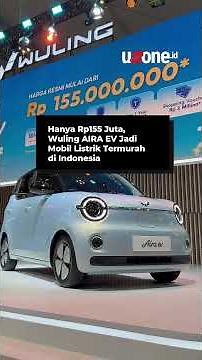 Wuling Goes Wild? Wuling Aira EV Electric Car for 150 Million! #Ev #Wuling #ChineseCar