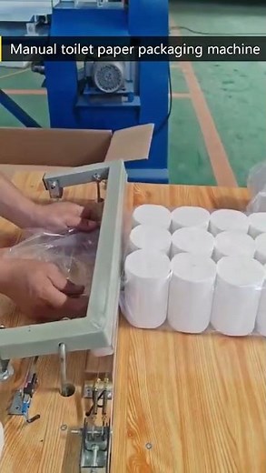 Toilet Paper Machine Price Manual Toilet Paper Packing Machine Special Offers #tissuepaper #machine