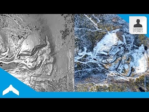 Using An Autonomous eBee Drone For Mining Exploration