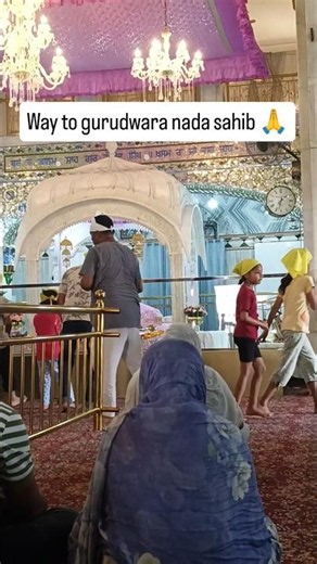 way to gurudwara nada sahib 🙏#religion #sikhism #gurunanakdevji #khalsa