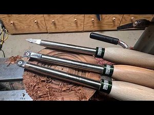 NEW CARBIDE TURNING TOOLS? Record Power made in the UK - woodturning tools.