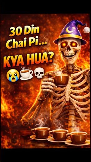 30 Din Chai Challenge ☕😱 Result dekhke shock ho jaoge 💀#shorts #youtubeshorts #chai #tealover